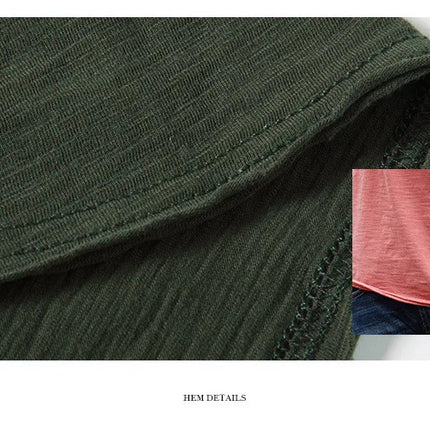 100% Cotton Men T-shirt Casual Soft Fitness Summer Thin T-shirts Men's Home Clothes O-Neck Short Sleeve Soild T Shirt for Men