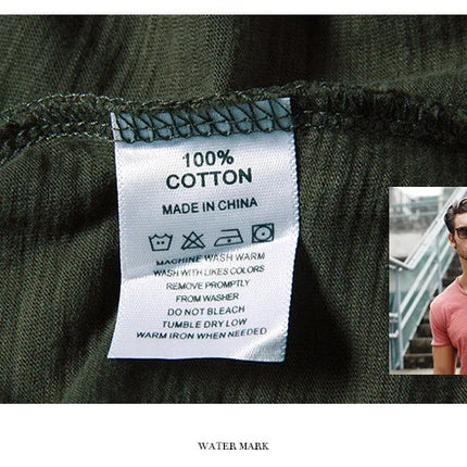 100% Cotton Men T-shirt Casual Soft Fitness Summer Thin T-shirts Men's Home Clothes O-Neck Short Sleeve Soild T Shirt for Men