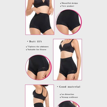 fajas colombianas tummy control butt lifter body shapewear women slimming girdle body shaper waist trainer high waist flat belly