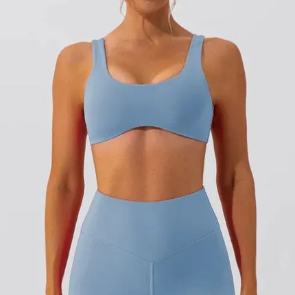 Yoga Bra With Tight Fit Moisture Absorption Sweat Wicking High Elasticity Breathability And A Nude Feel Yoga Bra