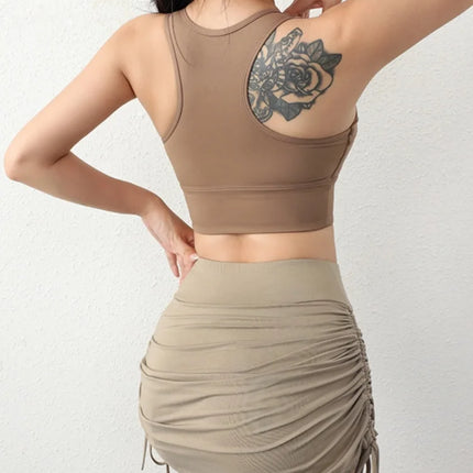 Sexy Women's Sports Bra Top Women Tight Elastic Gym Sport Yoga Bras Crop Top Yoga Clothes Stretch Women Sports Underwear