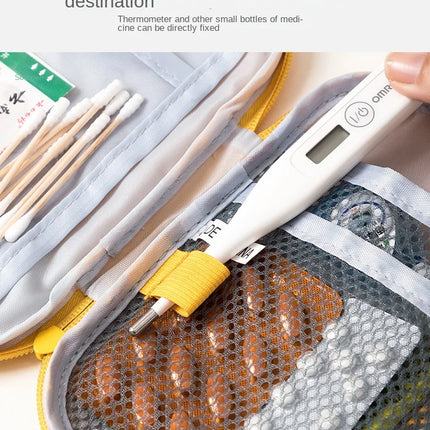 3 Pcs/set Portable Medical Storage Bag Camping Emergency First Aid Kit Organizer Home Outdoor Travel Bag