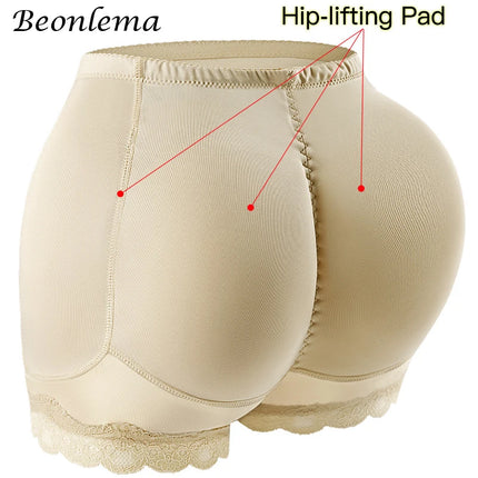 Body Shaper Underwear With Hips Pads Filler Sexy Big Butt Enhancer Control Panties Belly Smooth Shapewear Fake Buttock Plus Size