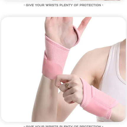 Unisex Wrist Guard Band Brace Support Carpal Tunnel Sprains Strain Gym Strap Sports Pain Relief Wrap Bandage Protective Gear