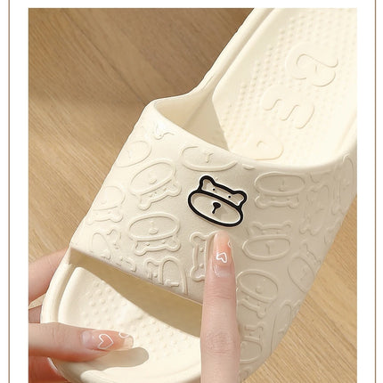 Summer Men Slippers Home Soft Sole Somfortable Good Resilience Bathroom Non-slip Beach Casual Women Colorful Silders Houseshoes