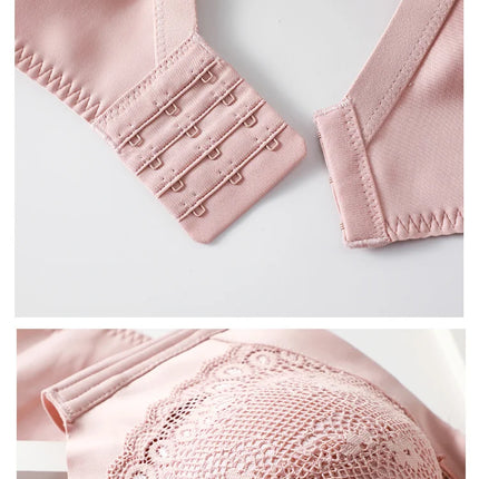 8cm Thickened Non-empty Cup Underwear Small Chest Gather Anti-sagging Hand-cup Bra Adjustable Bra Women