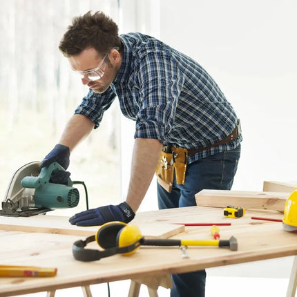 1 Pair High Dexterity Work Gloves for Men and Women - Touch Screen Compatible, Excellent Grip for Multipurpose Use