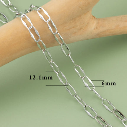 YEGUI C77,diy chain,18k gold rhodium plated,copper,pass REACH,nickel free,jewelry making,charms,diy bracelet necklace,1m/lot