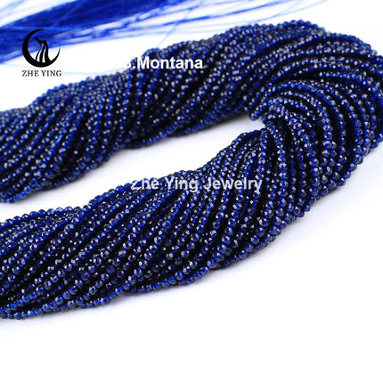 Zhe Ying 10strands/lot Tea Color Glass Beads Hydro Round Micro Faceted Crystal Loose Beads for Bracelet Necklace Accessories