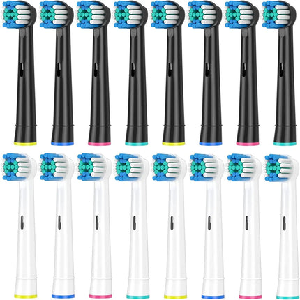 Toothbrush Head Compatible with Oral b Braun Electric Toothbrush, Precision Replacement Brush Heads for Pro Smart Genius, Effici