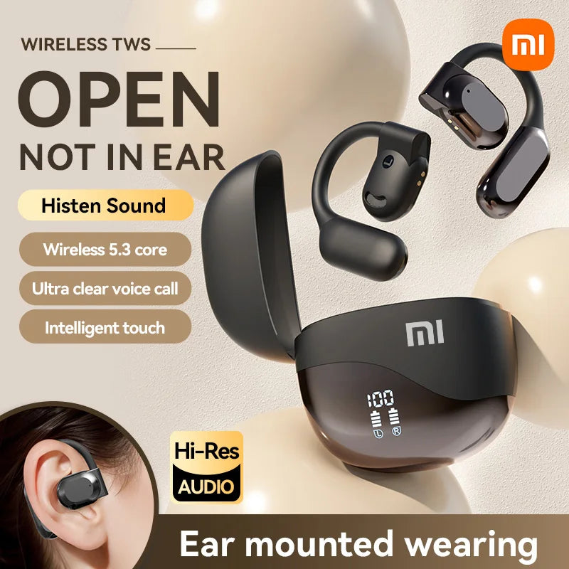 XIAOMI M62 Wireless Earbuds Hifi Sound Bluetooth 5.3 Headphones Over-Ear Headset Waterproof TWS Earphones With Mic For Android