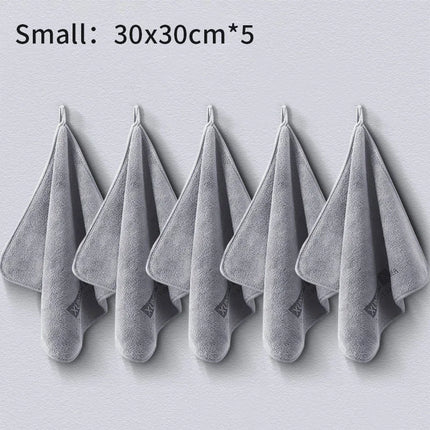 High-end Microfiber Auto Wash Towel Car Cleaning Drying Cloth Hemming Car Care Cloth Detailing Car Wash Towel