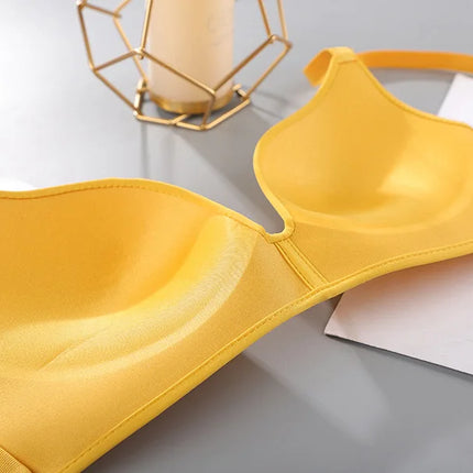 Women Seamless Bra Sexy No Wire Push Up Underwear Girls Students Breathable Thin 10 Colors Bras Female's Bra Breathable Gathered