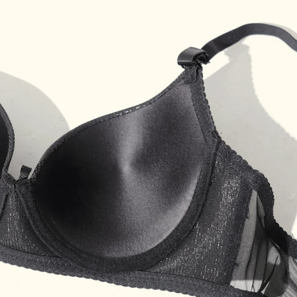 Beauwear Solid Color Lingerie Set for Women Small Size Padded Bra Set Push Up Underwear Set