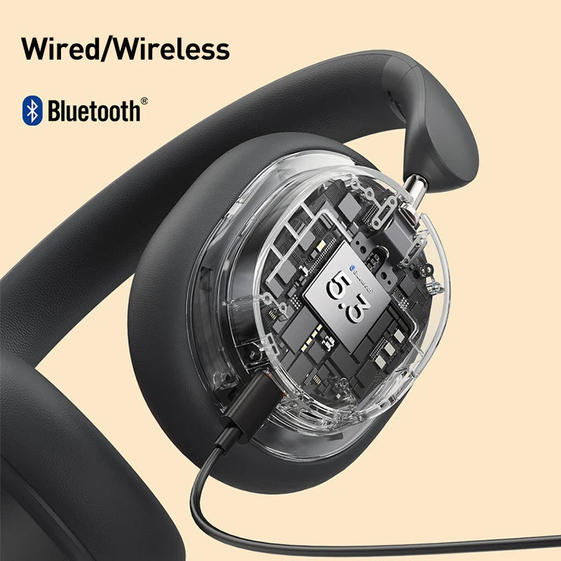 Xiaomi Mijia Wireless Headphone 3D Spatial Audio Earphone Bluetooth 5.3 Headset 40mm Driver Foldable Over Ear Headphone 70H