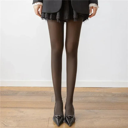 Talenza Women's Tights Slim Stockings Pantyhose Super Elastic Large Size Leggings Red Women's Sexy Tights Spring Autumn Winter