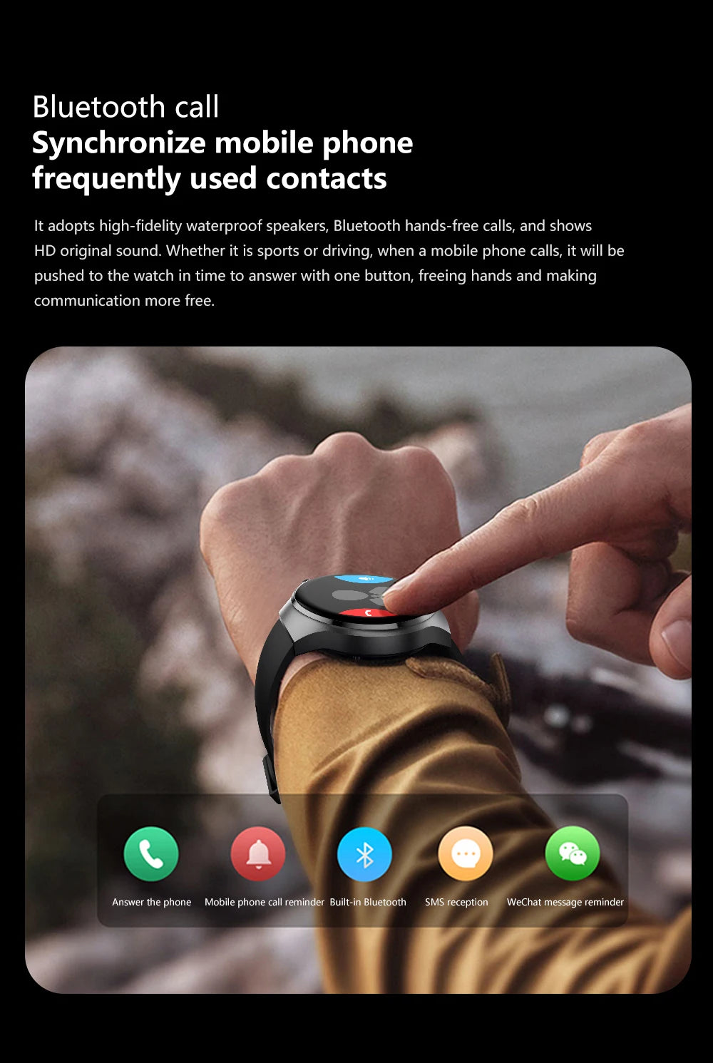 2024 New Smart Watch Heart rate Health Monitor Bluetooth Call NFC GPS Tracker IP68 Waterproof SmartWatch Men For HUAWEI GT4 Pro
