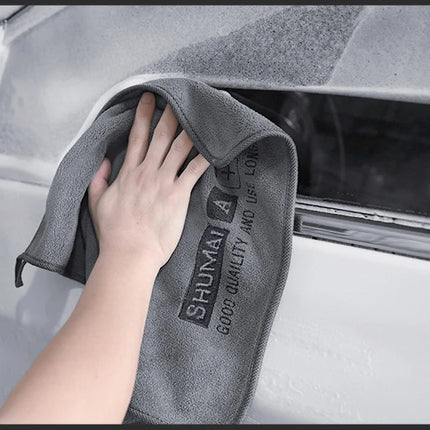 High-end Microfiber Auto Wash Towel Car Cleaning Drying Cloth Hemming Car Care Cloth Detailing Car Wash Towel