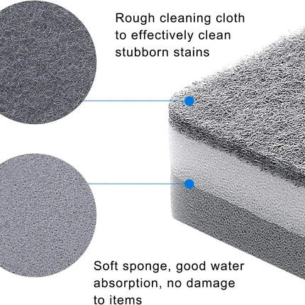 30/5pcs Magic Cleaning Sponges Double-sided Reusable Kitchen Sponge Wipes Pan Pot Dishwashing Scouring Pads Brush Clean Tools