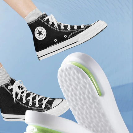 1Pair Height Increase Insole for Feet Comfort Plantar Fasciitis Shoes Insoles Men Women Sports Air Shock Absorbing Shoe Pads