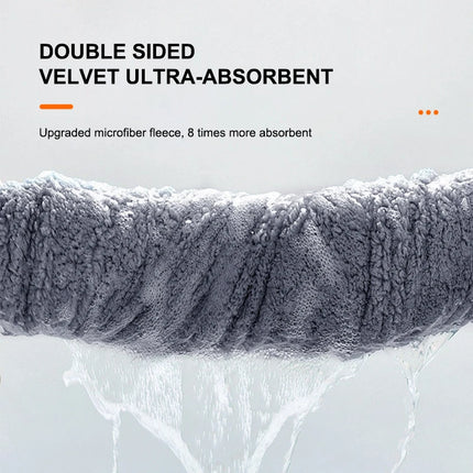 SEAMETAL 40X100CM Car Wash Towel Coral Velvet Microfiber Clean Cloth No Hemming Thickened Soft High Absorbent Car Washing Towels