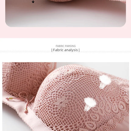 8cm Thickened Non-empty Cup Underwear Small Chest Gather Anti-sagging Hand-cup Bra Adjustable Bra Women