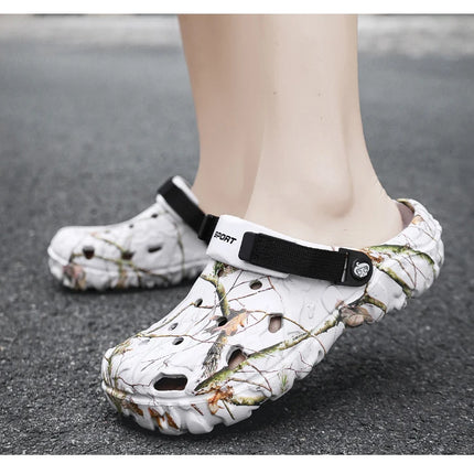 2024 Summer Men's Sandals New Home Garden Shoes Comfortable and Lightweight Men Slippers Non-Slip Soft Bottom Flip Flop Sandals