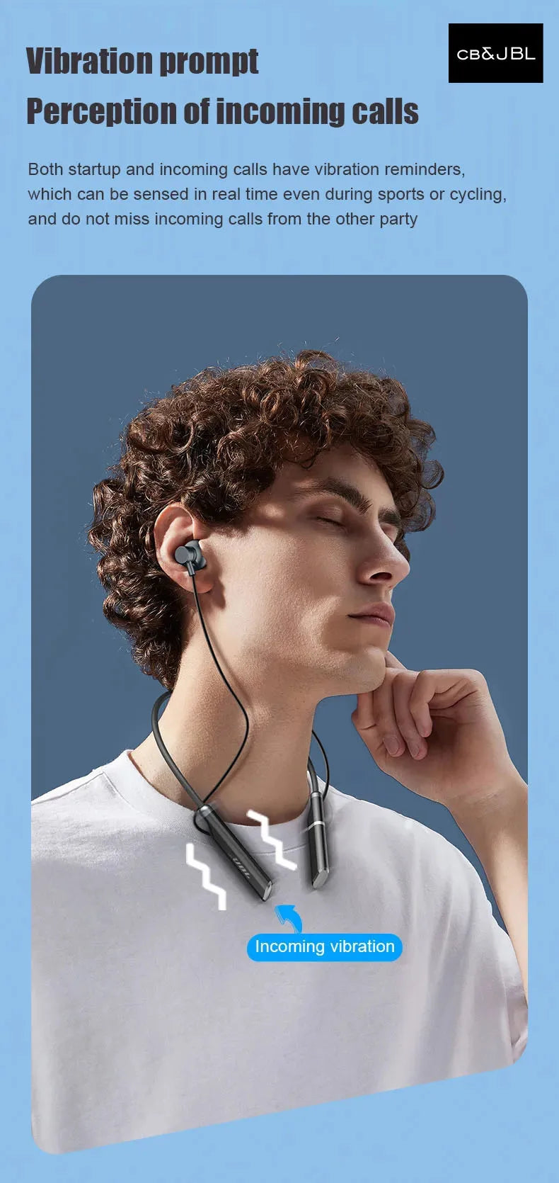 100% Original For CB&JBL B998 wireless Headphone Bluetooth 5.3 MagneticNeckband Earphones Neck Sports Headset long endurance