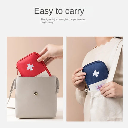 3 Pcs/set Portable Medical Storage Bag Camping Emergency First Aid Kit Organizer Home Outdoor Travel Bag