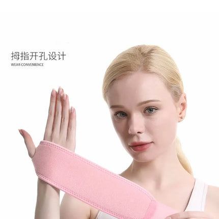 Unisex Wrist Guard Band Brace Support Carpal Tunnel Sprains Strain Gym Strap Sports Pain Relief Wrap Bandage Protective Gear