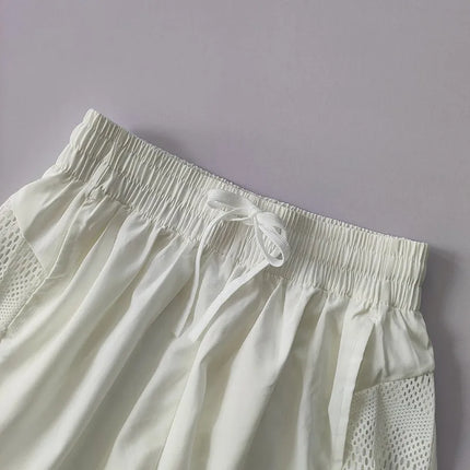 Women's Yoga Shorts High Waist Sport Fitness 2 in 1 Workout Shorts Running Pants Sports Shorts Casual Gym Quick Drying Shorts