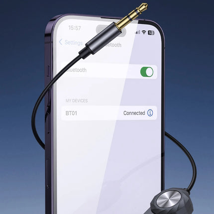 Toocki Wireless Bluetooth 5.1 Receiver Adapter 3.5mm Jack Audio Music Dongle USB Car Bluetooth Transmitter for Aux Car Speaker