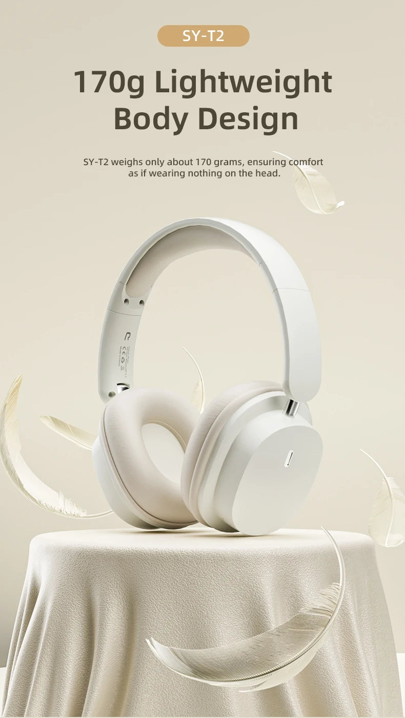 Xiaomi Mijia Wireless Headphone 3D Spatial Audio Earphone Bluetooth 5.3 Headset 40mm Driver Foldable Over Ear Headphone 70H