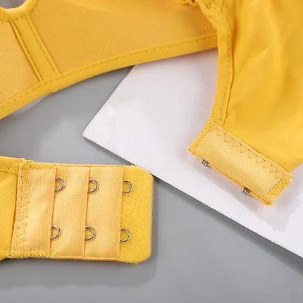 Women Seamless Bra Sexy No Wire Push Up Underwear Girls Students Breathable Thin 10 Colors Bras Female's Bra Breathable Gathered