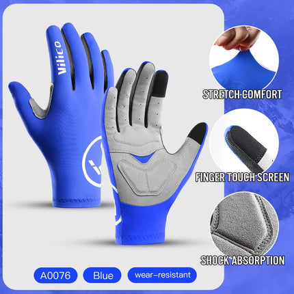 Touch Screen Long Full Fingers Half Fingers Gel Sports Cycling Gloves MTB Road Bike Riding Racing Women Men Bicycle Gloves