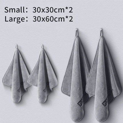 High-end Microfiber Auto Wash Towel Car Cleaning Drying Cloth Hemming Car Care Cloth Detailing Car Wash Towel