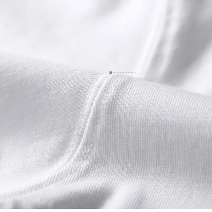 300g Cotton T Shirts Men Short Sleeved Heavyweight  Summer Round Neck Loose Breathable Shirt for Men Women Basic Tee