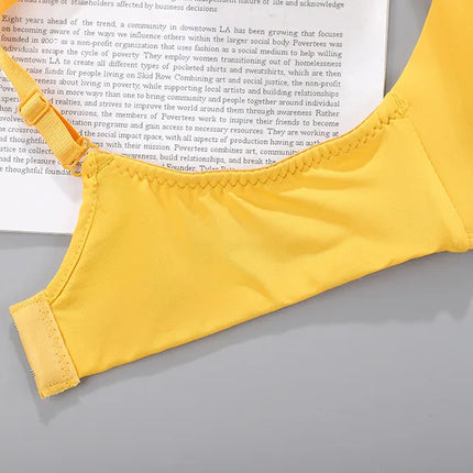 Women Seamless Bra Sexy No Wire Push Up Underwear Girls Students Breathable Thin 10 Colors Bras Female's Bra Breathable Gathered