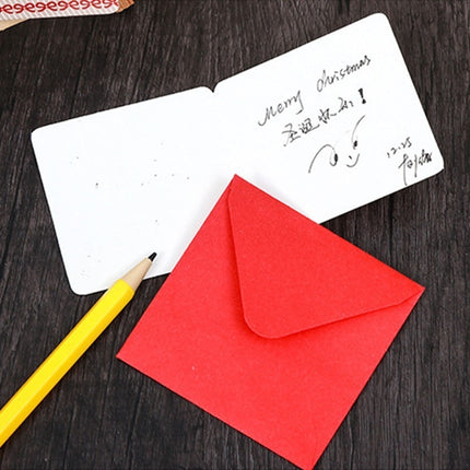 24 Pcs/lot Christmas Greeting Card Kids Mini Christmas Blessing Greeting Cards Envelope New Year Postcard Gift Card Xmas Party