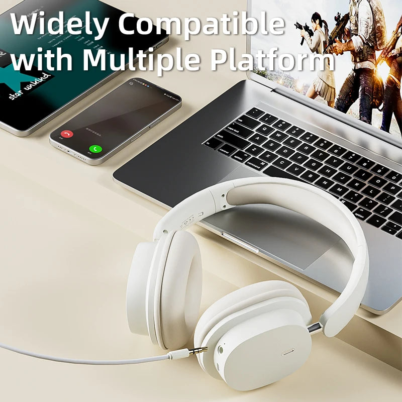 Xiaomi Mijia Wireless Headphone 3D Spatial Audio Earphone Bluetooth 5.3 Headset 40mm Driver Foldable Over Ear Headphone 70H