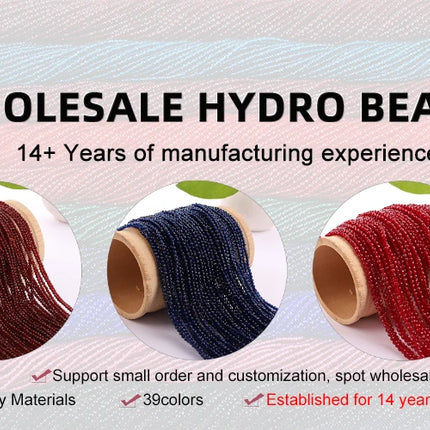 Zhe Ying 10strands/lot Tea Color Glass Beads Hydro Round Micro Faceted Crystal Loose Beads for Bracelet Necklace Accessories