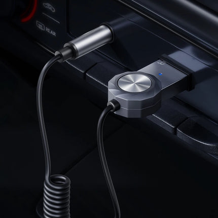 Toocki Wireless Bluetooth 5.1 Receiver Adapter 3.5mm Jack Audio Music Dongle USB Car Bluetooth Transmitter for Aux Car Speaker