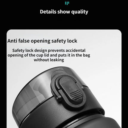 Lilo & Stitch 560ML Water Cup Children Portable Plastic Cartoon Figures Kawai Stitch Outdoor Large Capacity Sports Water Bottle