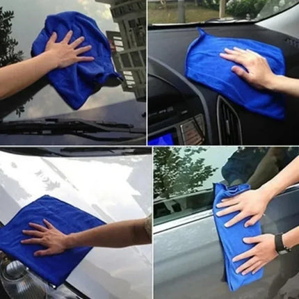 1-20Pcs Microfiber Towels Car Wash Drying Cloth Towel Household Cleaning Cloths Auto Detailing Polishing Cloth Home Clean Tools
