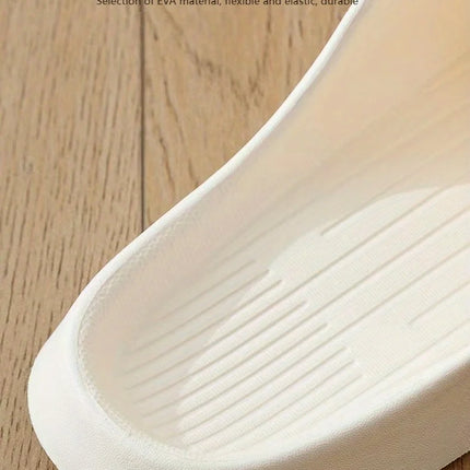 Fun Comfortable Women's SLippers Chic Cartoon Kawaii Cat Print Slides Slip-on Bathroom EVA Flat Heel Indoor Summer Fashion