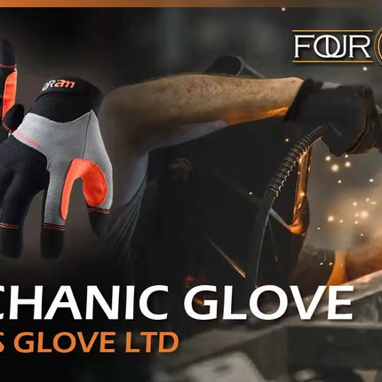 Work Gloves Men & Women, Utility Mechanic Working Gloves High Dexterity Touch Screen For Multipurpose,Excellent Grip