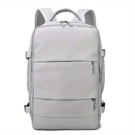 Women'S Bag Large Capacity Journey Multifunction Backpack with Shoe Storage Multilayer Dry and Wet Separation Waterproof