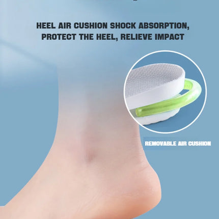 1Pair Height Increase Insole for Feet Comfort Plantar Fasciitis Shoes Insoles Men Women Sports Air Shock Absorbing Shoe Pads