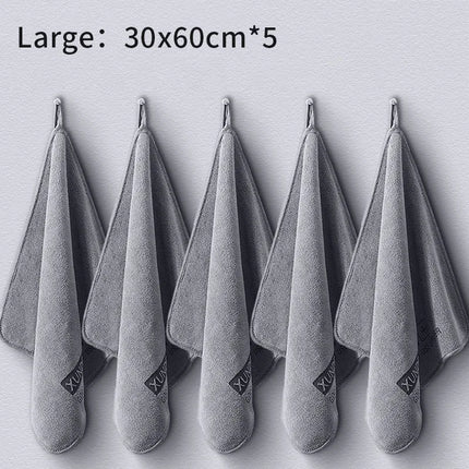 High-end Microfiber Auto Wash Towel Car Cleaning Drying Cloth Hemming Car Care Cloth Detailing Car Wash Towel