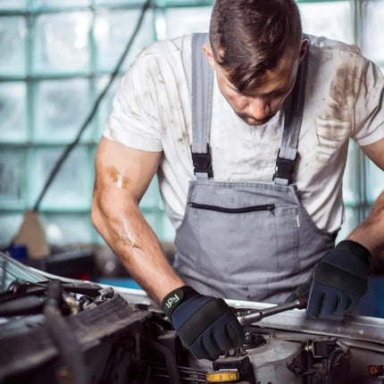 1 Pair High Dexterity Work Gloves for Men and Women - Touch Screen Compatible, Excellent Grip for Multipurpose Use